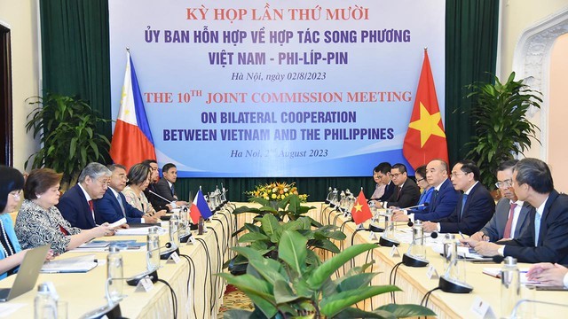 Ủy ban Hỗn hợp về hợp tác song phương Việt Nam- Philippines họp kỳ thứ 10 - ảnh 1