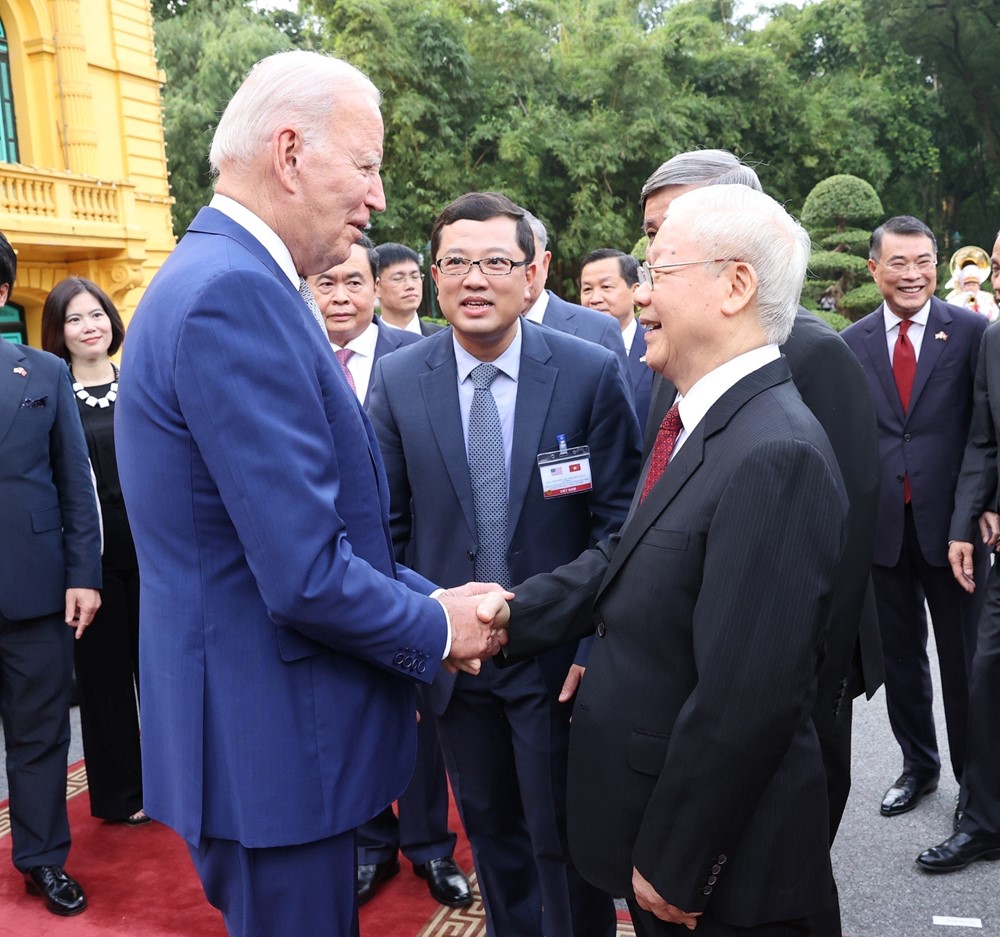 Tổng thống Hoa Kỳ Joe Biden đến Hà Nội - ảnh 5