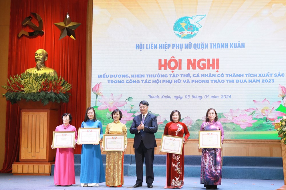 Hội LHPN quận Thanh Xuân hoàn thành xuất sắc các nhiệm vụ trọng tâm công tác năm 2023 - ảnh 2
