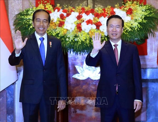 Tổng thống Indonesia kết thúc tốt đẹp chuyến thăm cấp Nhà nước tới Việt Nam- Ảnh 1.