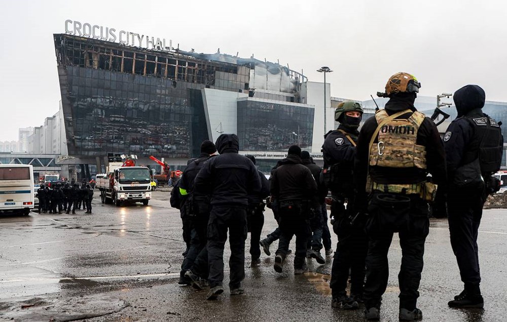 11 nghi phạm vụ khủng bố ở Moskva đã bị bắt giữ - ảnh 1