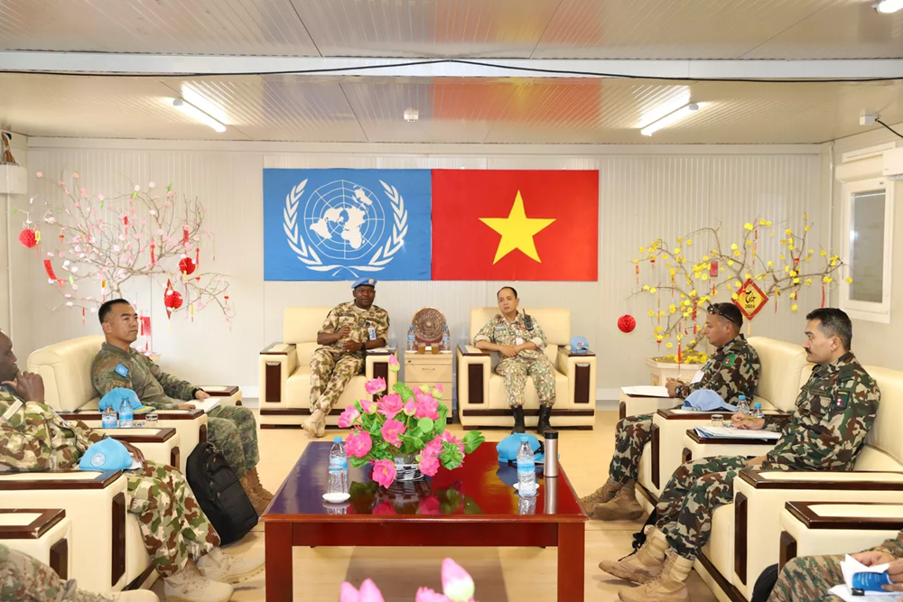 Phái bộ UNISFA đánh giá cao năng lực chuyên môn của Đội Công binh Việt Nam - ảnh 1