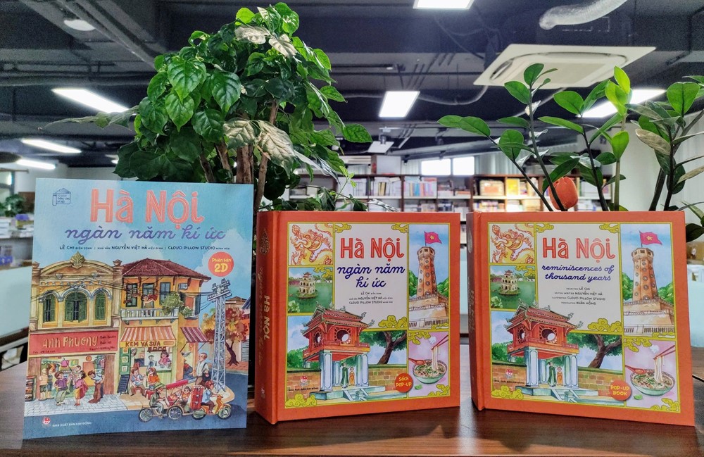Nhà xuất bản Kim Đồng tái bản sách popup “Hà Nội ngàn năm kí ức” và nhiều ấn phẩm đặc sắc về Hà Nội - ảnh 1