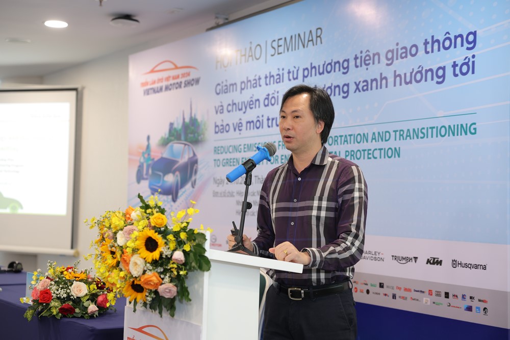 Vietnam Motor Show 2024: Giảm phát thải từ phương tiện giao thông và chuyển đổi năng lượng xanh  - ảnh 1