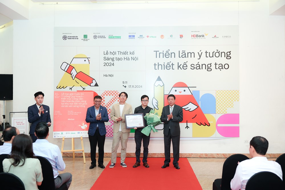 Ba ý tưởng độc đáo đoạt giải về quy hoạch công viên văn hóa ở bãi nổi sông Hồng - ảnh 1