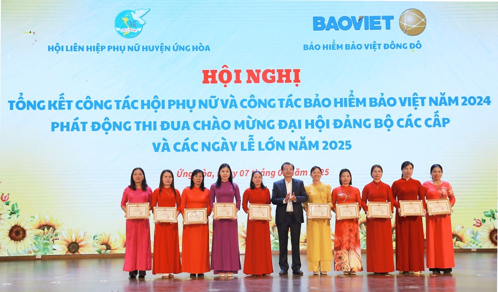 Hội LHPN Ứng Hòa gặt hái nhiều thành công năm 2024, ghi nhiều dấu ấn - ảnh 3