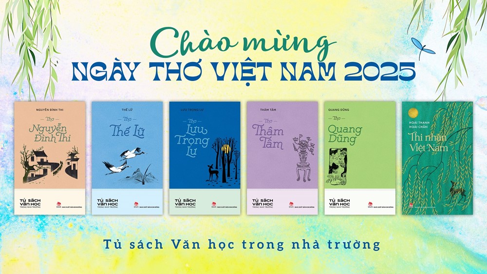 Muôn màu thơ thiếu nhi chào mừng Ngày thơ Việt Nam 2025 - ảnh 1