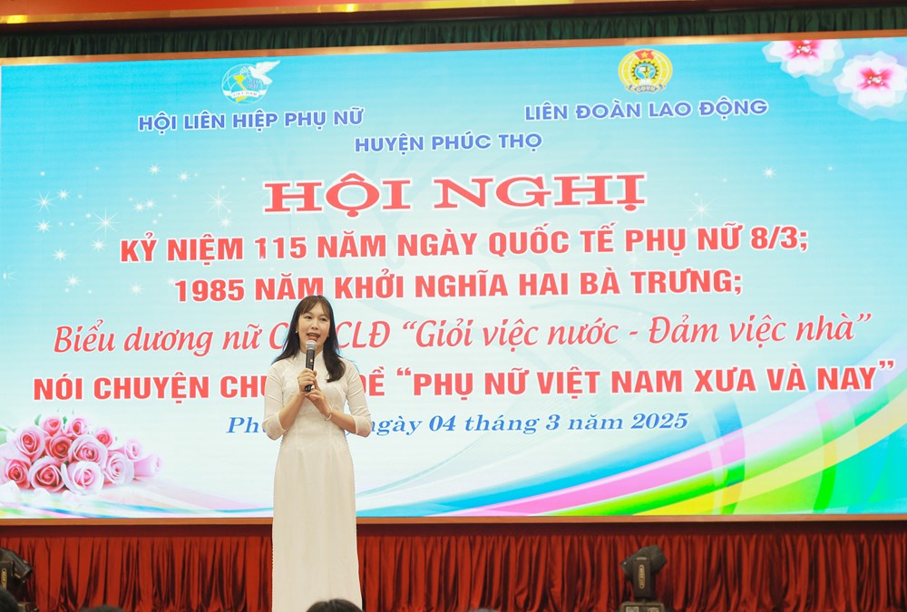 Phụ nữ Phúc Thọ tiếp nối truyền thống, vươn tới tương lai - ảnh 6