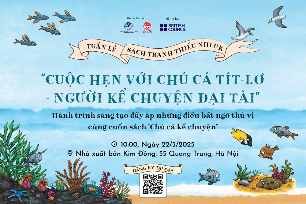 Tuần lễ Sách Tranh Thiếu nhi UK: “Khám phá, Mơ mộng, Sáng tạo“ - ảnh 2