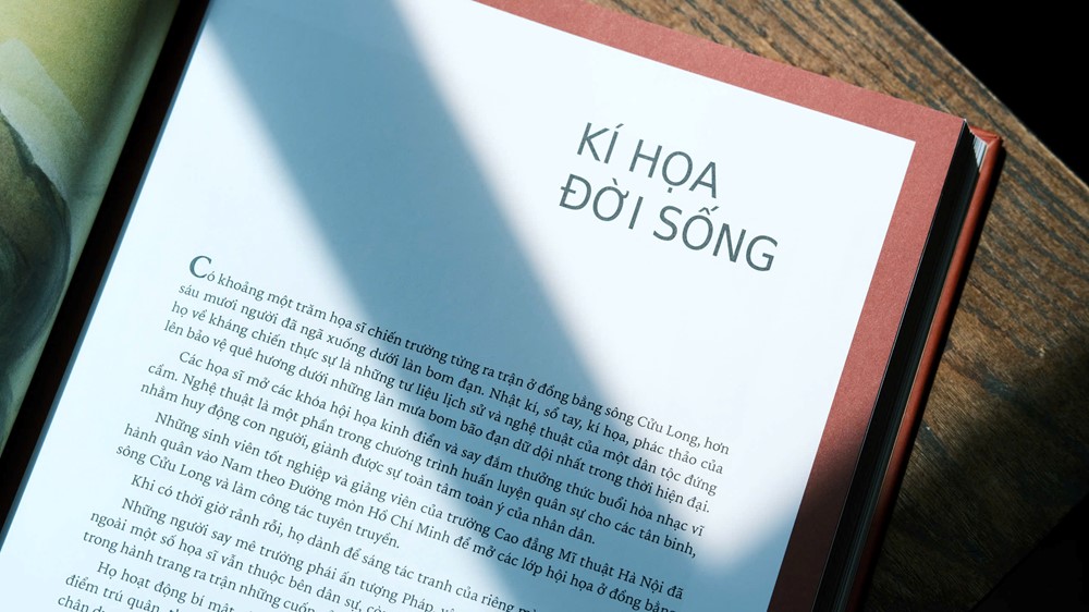 “Cửu Long Giang khói lửa”: Di sản hội họa kháng chiến được kể bằng kí họa và thơ - ảnh 2