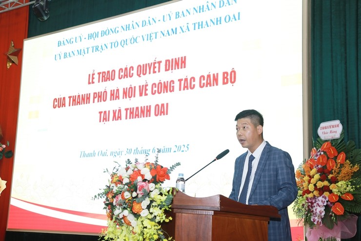 Xã Thanh Oai kiện toàn các chức danh lãnh đạo - ảnh 4
