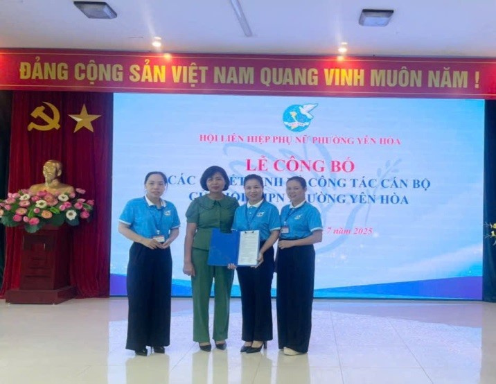 Hội phụ nữ phường Yên Hòa: Phát huy tinh thần đoàn kết, đổi mới trong hoạt động  - ảnh 2