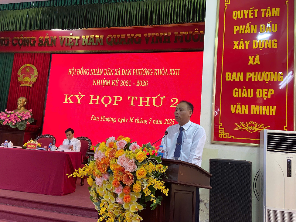 HĐND xã Đan Phượng tổ chức kỳ họp thứ Hai: Nhiều nội dung quan trọng về phát triển kinh tế - xã hội  - ảnh 4