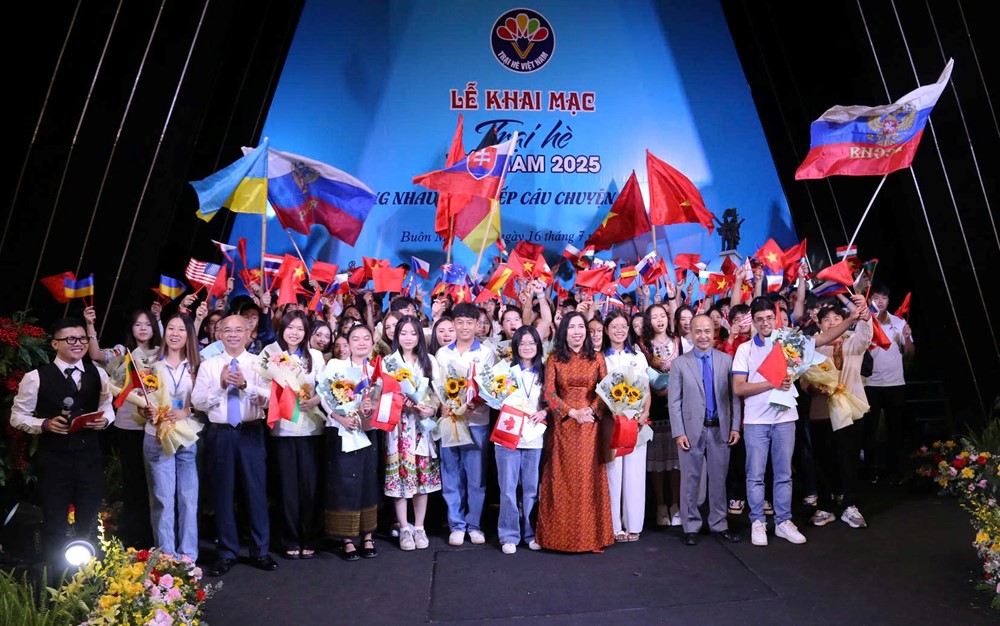 Khai mạc Trại hè Việt Nam năm 2025: Viết tiếp câu chuyện hòa bình - ảnh 4