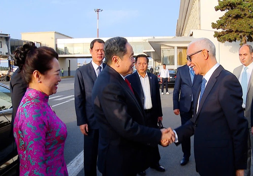 Chủ tịch Quốc hội Trần Thanh Mẫn và Phu nhân bắt đầu chuyến thăm chính thức Vương quốc Morocco - ảnh 2