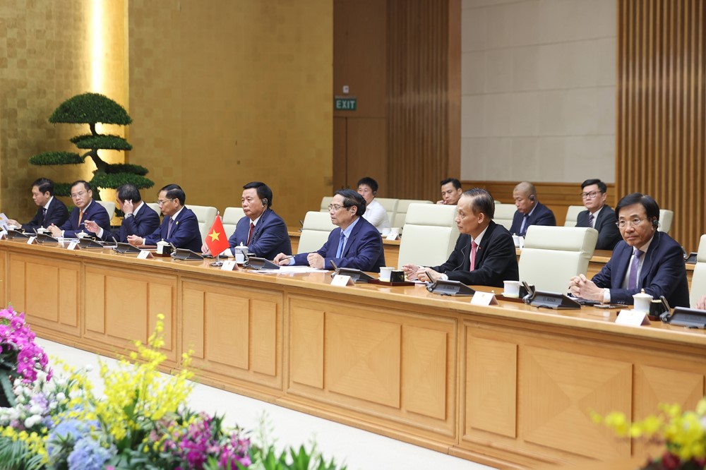 Bí thư Thứ nhất, Chủ tịch nước Cuba Miguel Diaz Canel hội kiến Thủ tướng Chính phủ Phạm Minh Chính - ảnh 5
