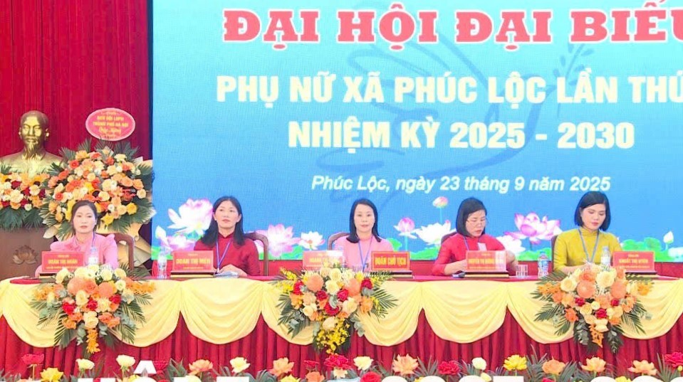 Đại hội Hội LHPN xã Phúc Lộc: Khơi dậy sức mạnh đoàn kết kiến tạo tương lai - ảnh 4