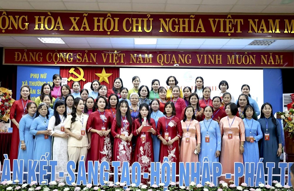 Đại hội Đại biểu Hội LHPN xã Thường Tín: Nâng cao vị thế phụ nữ, kiến tạo tương lai - ảnh 7