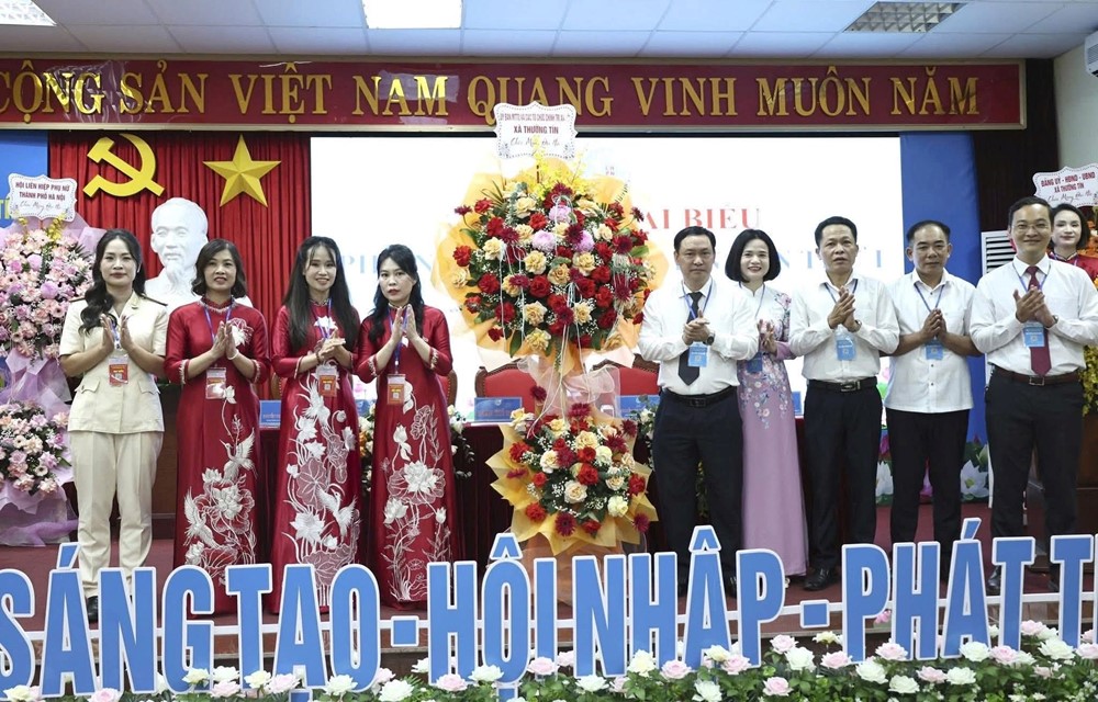 Đại hội Đại biểu Hội LHPN xã Thường Tín: Nâng cao vị thế phụ nữ, kiến tạo tương lai - ảnh 5