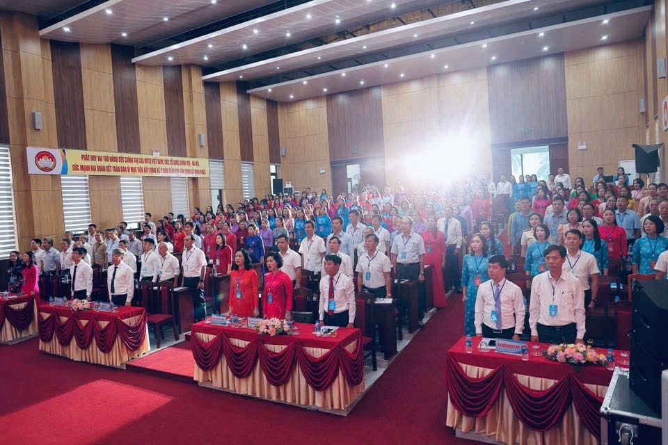 Phụ nữ Ô Diên quyết tâm xây dựng tổ chức Hội vững mạnh - ảnh 1