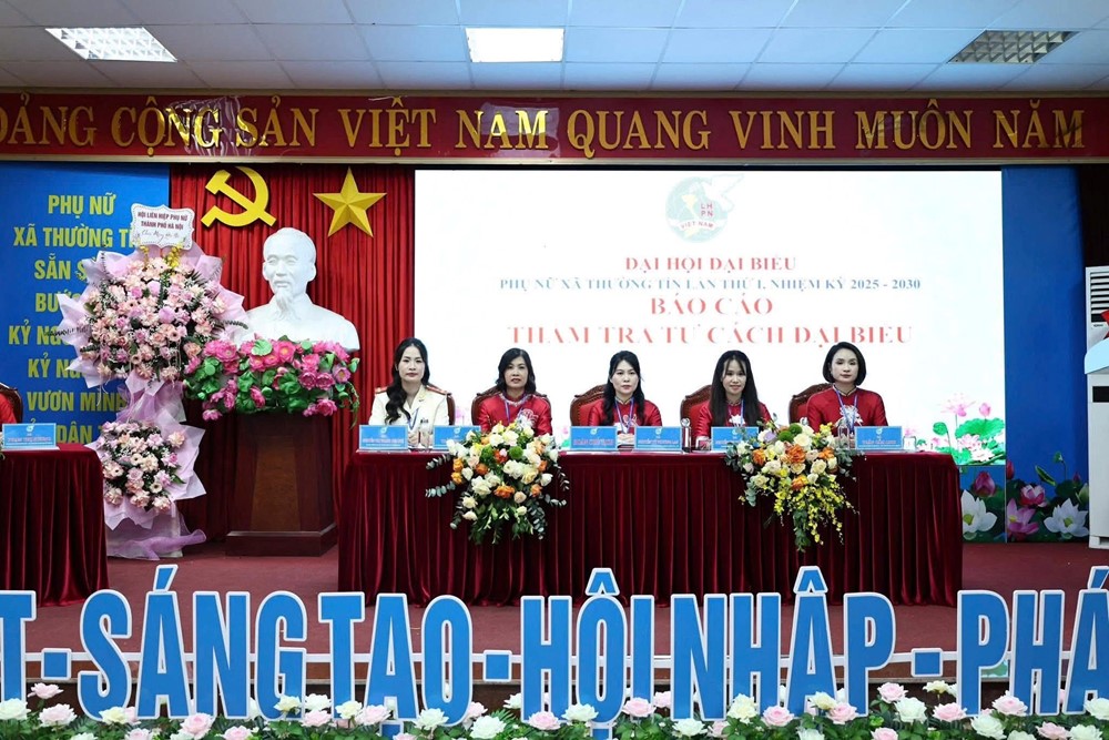 Đại hội Đại biểu Hội LHPN xã Thường Tín: Nâng cao vị thế phụ nữ, kiến tạo tương lai - ảnh 3
