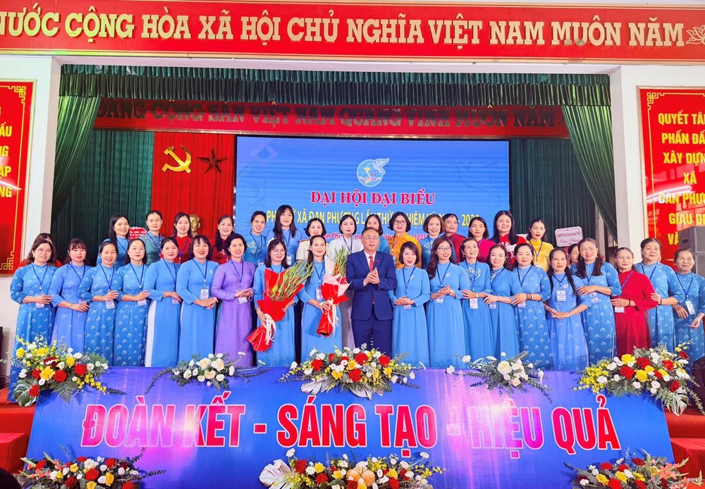 Đại hội phụ nữ xã Đan Phượng nhiệm kỳ 2025 - 2030 thành công tốt đẹp - ảnh 4
