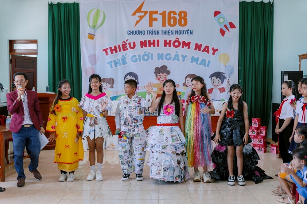 Công ty TNHH Truyền thông và Giải trí F168 – Khi mỗi nụ cười trẻ thơ là một mầm xanh yêu thương - ảnh 1