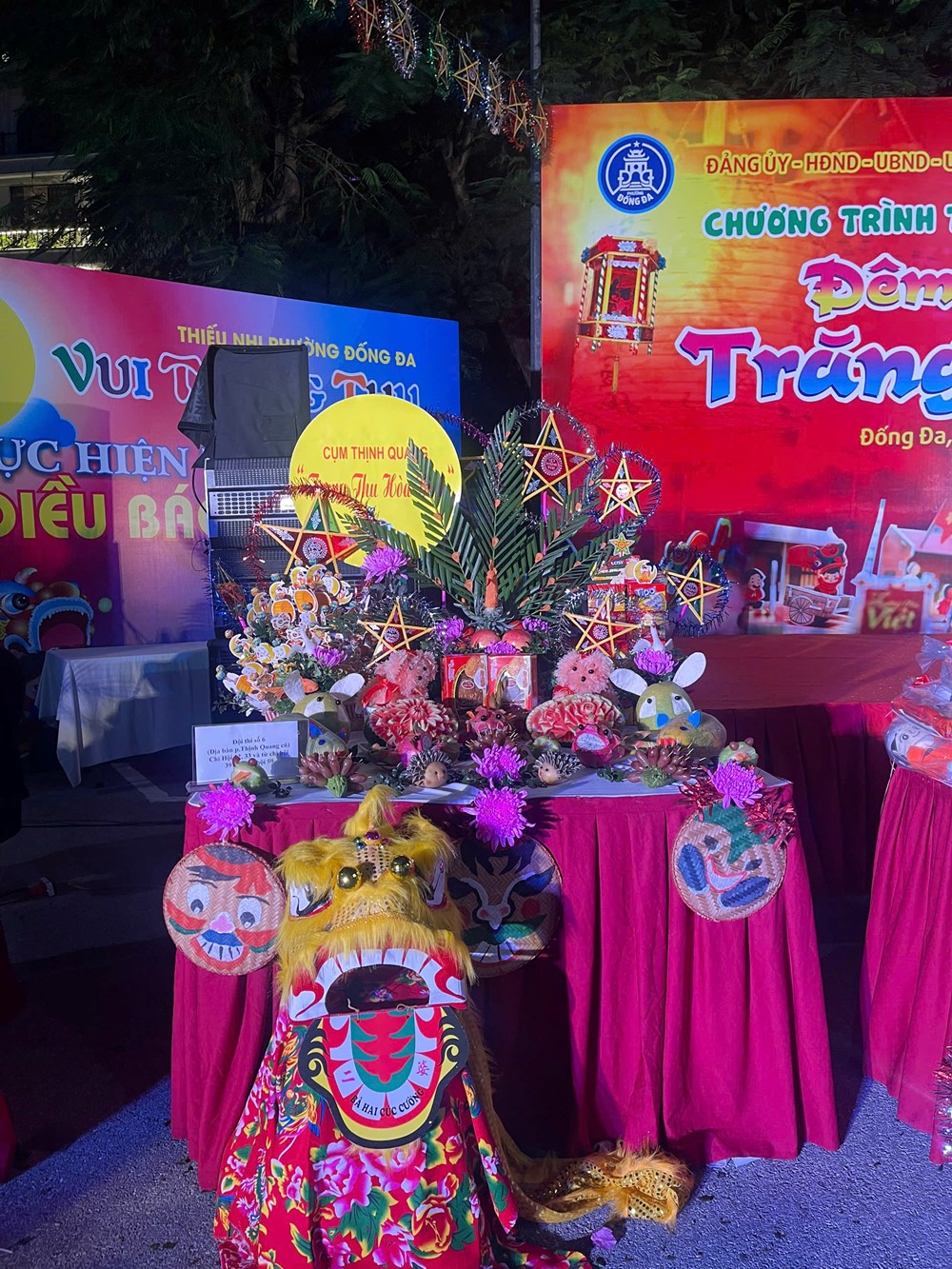 Đêm hội trăng Rằm phường Đống Đa lung linh sắc màu, ngập tràn hạnh phúc - ảnh 9