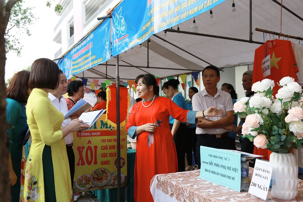 Hội LHPN phường Long Biên tổ chức “Ngày hội khởi nghiệp sáng tạo” năm 2025 - ảnh 5