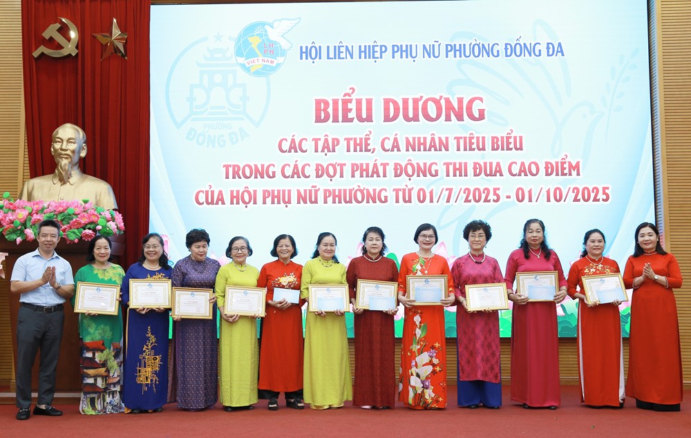 Phụ nữ phường Đống Đa: Tự hào truyền thống, vững bước tương lai - ảnh 5
