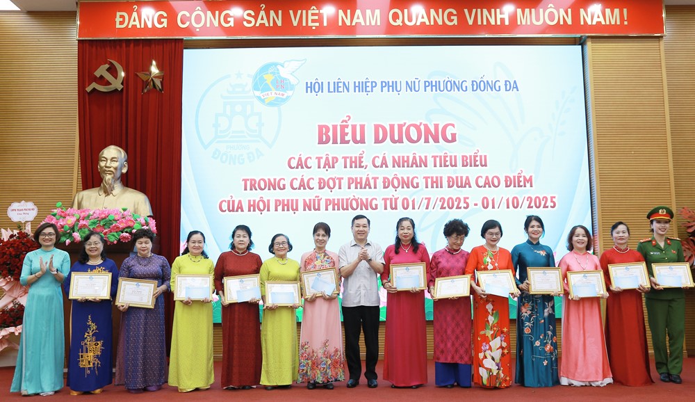 Phụ nữ phường Đống Đa: Tự hào truyền thống, vững bước tương lai - ảnh 6