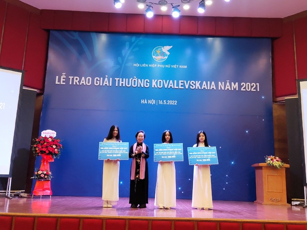 Hội LHPN Việt Nam: Trao Giải thưởng Kovalevskaia năm 2021 cho 2 nhà khoa học nữ xuất sắc - ảnh 6