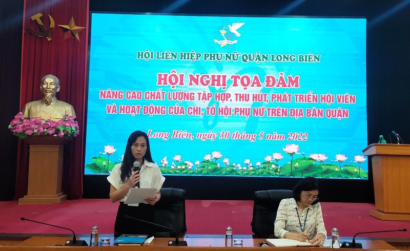 Hội LHPN quận Long Biên: Nhân rộng mô hình tập hợp thu hút hội viên tham gia tổ chức Hội - ảnh 2