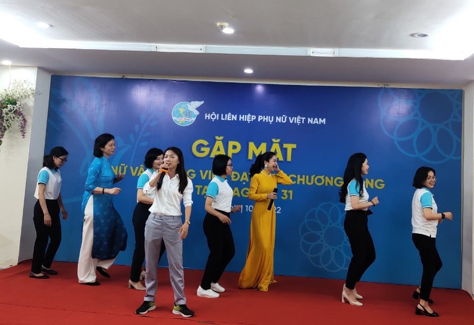 Hội LHPN Việt Nam: Gặp mặt 58 nữ vận động viên đạt Huy chương Vàng tại Sea Games 31 - ảnh 4