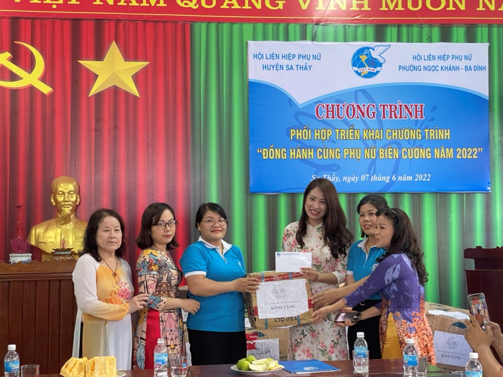 Hội LHPN phường Ngọc Khánh, quận Ba Đình: Chung tay, hỗ trợ phụ nữ và trẻ em tại tỉnh Kon Tum - ảnh 2
