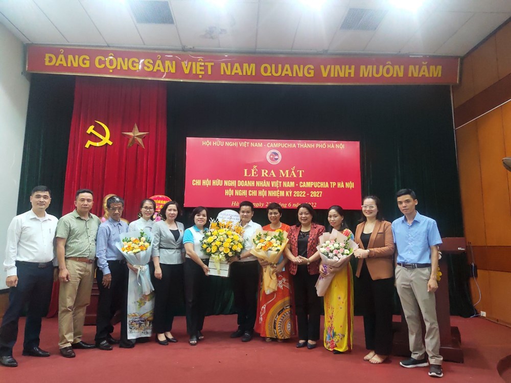 Ra mắt chi hội hữu nghị doanh nhân Việt Nam – Campuchia thành phố Hà Nội - ảnh 4