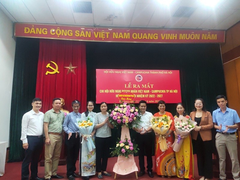 Ra mắt chi hội hữu nghị doanh nhân Việt Nam – Campuchia thành phố Hà Nội - ảnh 3