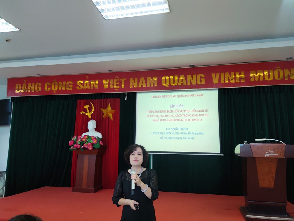 Hội LHPN quận Ba Đình: Tập huấn nghiệp vụ công tác Hội năm 2022 - ảnh 1
