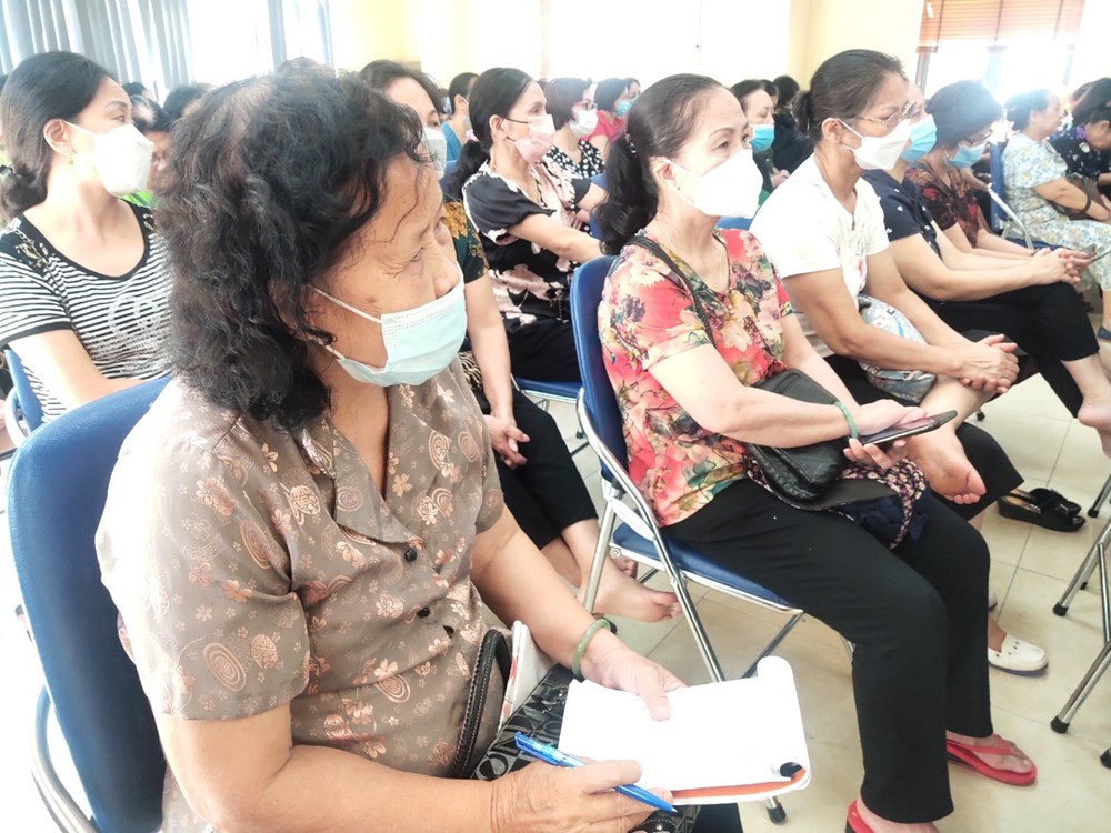 Hội LHPN quận Hoàn Kiếm: Truyền thông phòng, chống dịch bệnh cho phụ nữ - ảnh 4