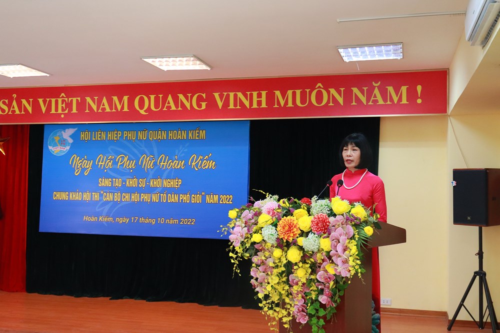 Hội LHPN quận Hoàn Kiếm: Nhiều hoạt động ý nghĩa trong ngày hội của phụ nữ 20/10 - ảnh 3