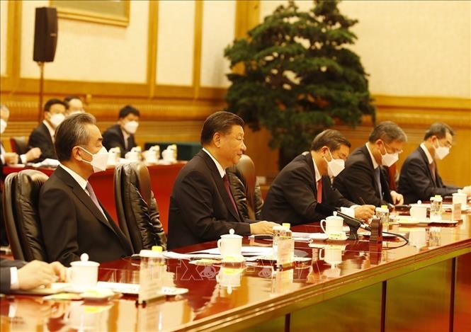 Tổng Bí thư Nguyễn Phú Trọng hội đàm với Tổng Bí thư, Chủ tịch Trung Quốc Tập Cận Bình - ảnh 2