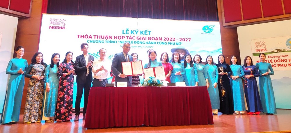 Nestlé Việt Nam tiếp tục đồng hành cùng Hội LHPN VIệt Nam nâng cao quyền năng cho phụ nữ - ảnh 1