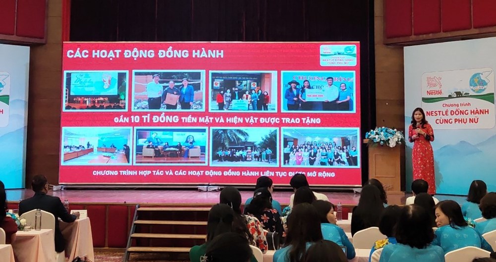 Nestlé Việt Nam tiếp tục đồng hành cùng Hội LHPN VIệt Nam nâng cao quyền năng cho phụ nữ - ảnh 3