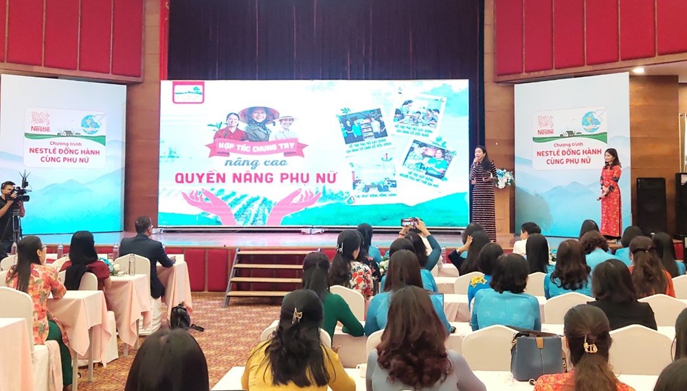 Nestlé Việt Nam tiếp tục đồng hành cùng Hội LHPN VIệt Nam nâng cao quyền năng cho phụ nữ - ảnh 4
