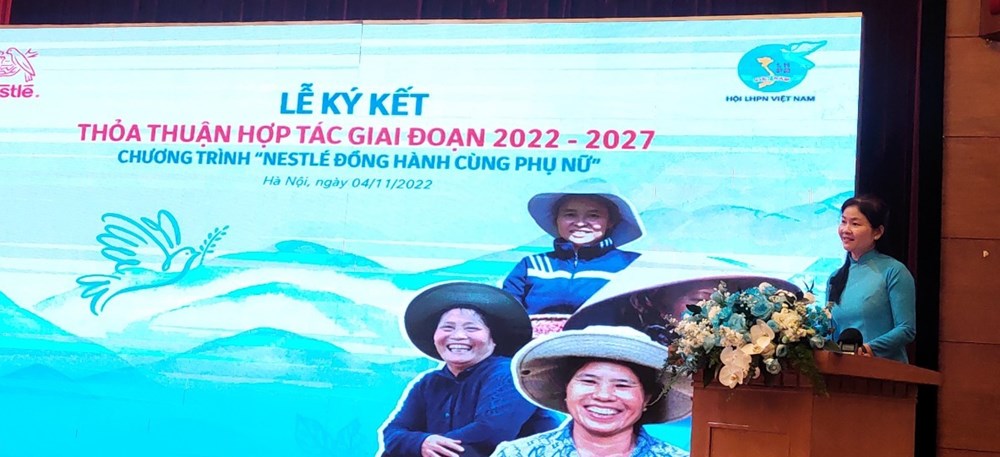 Nestlé Việt Nam tiếp tục đồng hành cùng Hội LHPN VIệt Nam nâng cao quyền năng cho phụ nữ - ảnh 2
