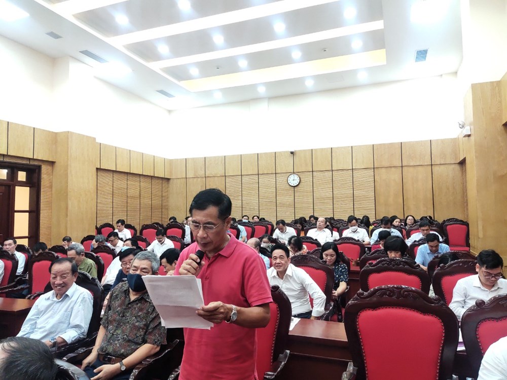 Đại biểu Hội đồng nhân dân Thành phố Hà Nội tiếp xúc cử tri tại quận Ba Đình - ảnh 4