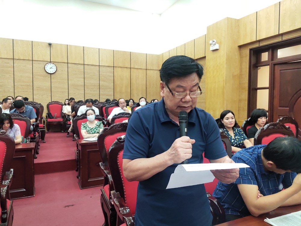 Đại biểu Hội đồng nhân dân Thành phố Hà Nội tiếp xúc cử tri tại quận Ba Đình - ảnh 5