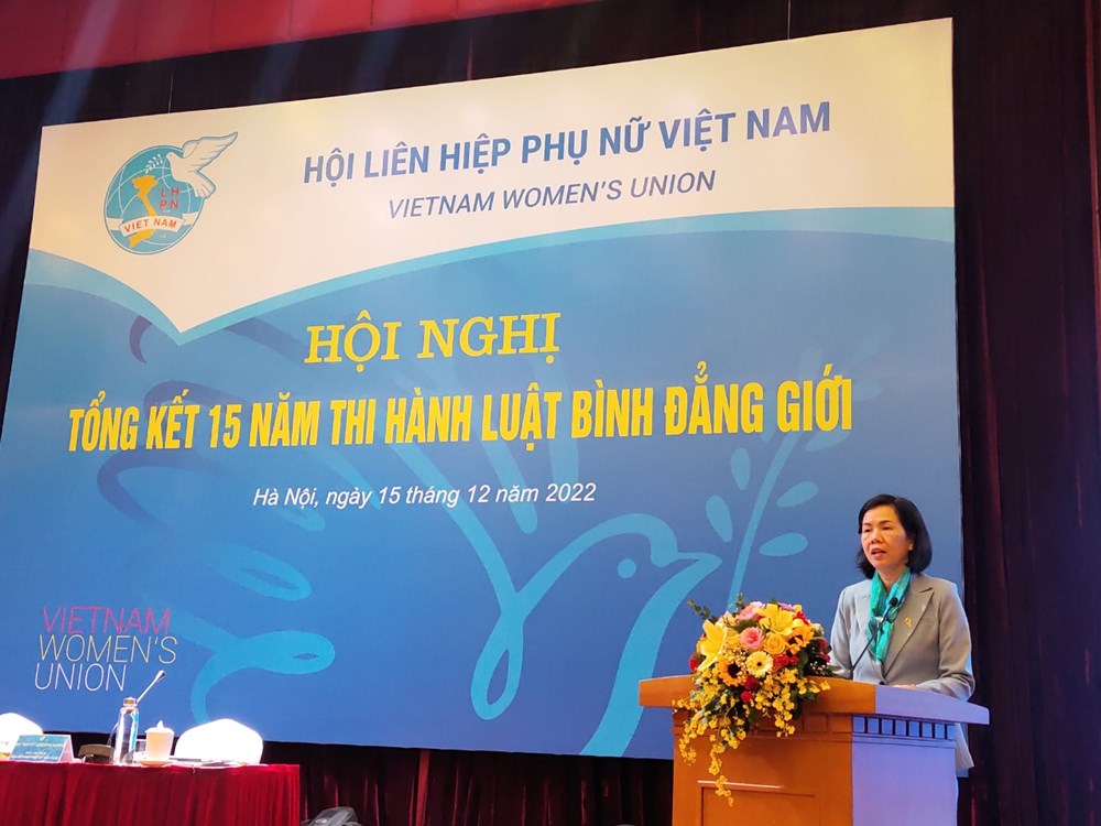 Hội LHPN Việt Nam: Hỗ trợ phụ nữ, thúc đẩy bình đẳng giới - ảnh 1