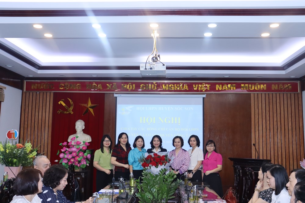 Sóc Sơn: Kiện toàn chức danh Chủ tịch Hội LHPN huyện khóa XI, nhiệm kỳ 2021-2026 - ảnh 8
