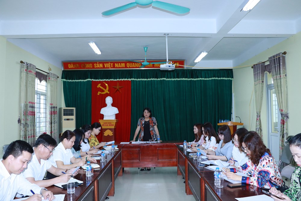 Hội LHPN Hà Nội: Giám sát thực hiện công tác phụ nữ và bình đẳng giới tại huyện Quốc Oai - ảnh 5